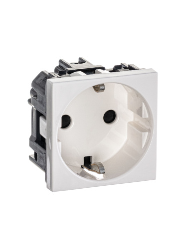 Розетка ABB Zenit с/з 16A 250V со шторками винтовой зажим альпийский белый 2CLA228800N1101 Розетка ABB Zenit с/з 16A 250V со шторками винтовой зажим альпийский белый 2CLA228800N1101