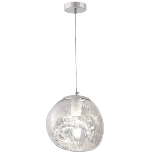 Подвесной светильник Crystal Lux Malaga SP1 D200 Chrome Подвесной светильник Crystal Lux Malaga SP1 D200 Chrome