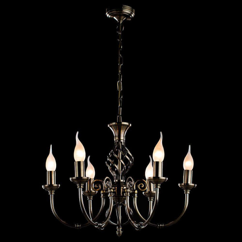 Подвесная люстра Arte Lamp Zanzibar A8392LM-6AB Подвесная люстра Arte Lamp Zanzibar A8392LM-6AB