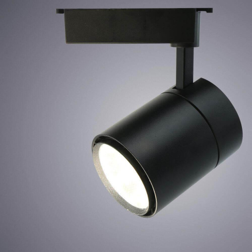 Трековый светодиодный светильник Arte Lamp Attento A5750PL-1BK Трековый светодиодный светильник Arte Lamp Attento A5750PL-1BK