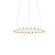 Подвесной светодиодный светильник Milosh Tendence 0851CL-60GD