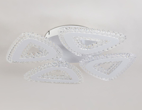 Потолочная светодиодная люстра Ambrella light Acrylica Original FA4019 Потолочная светодиодная люстра Ambrella light Acrylica Original FA4019