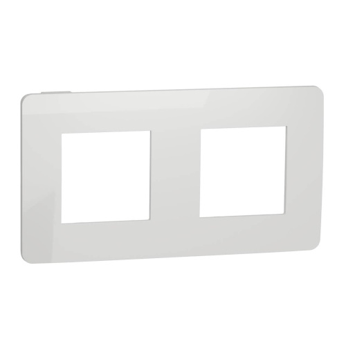 Рамка 2-постовая Schneider Electric Unica New NU280418 Рамка 2-постовая Schneider Electric Unica New NU280418
